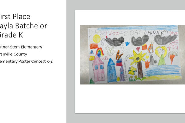 Winners Selected in Elementary Poster Contest